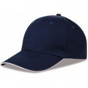 Cappellino baseball personalizzato stampa ricamo navy K18064NY37