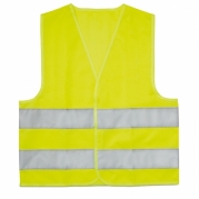 Gilet sicurezza bimbo smanicato emergenza alta visibilita bambino stampa personalizzata giallo MO7602 08