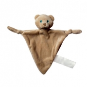 cuddle blanket bear triangular light brown m160314 artfarbe 226 master L